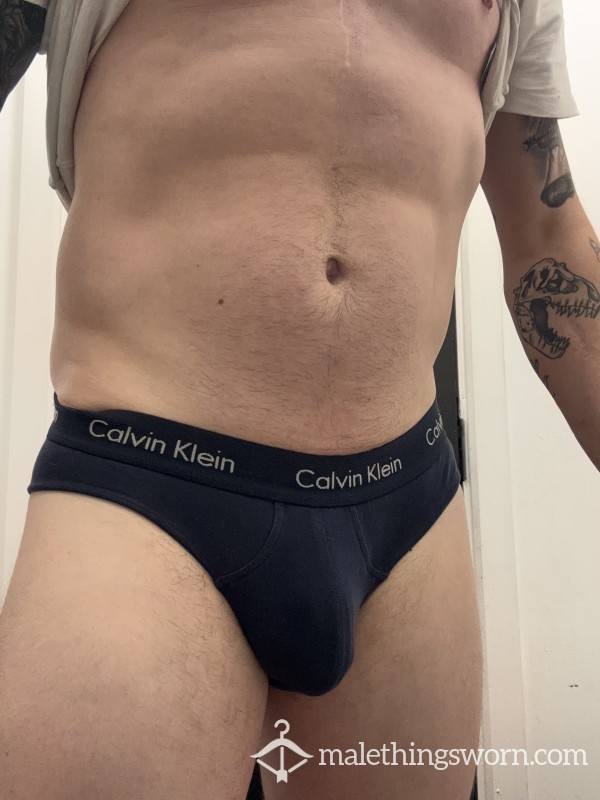 Navy Blue CK Briefs
