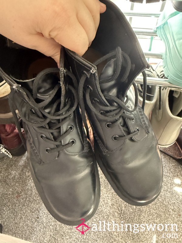 Navy Blue Doc Martens