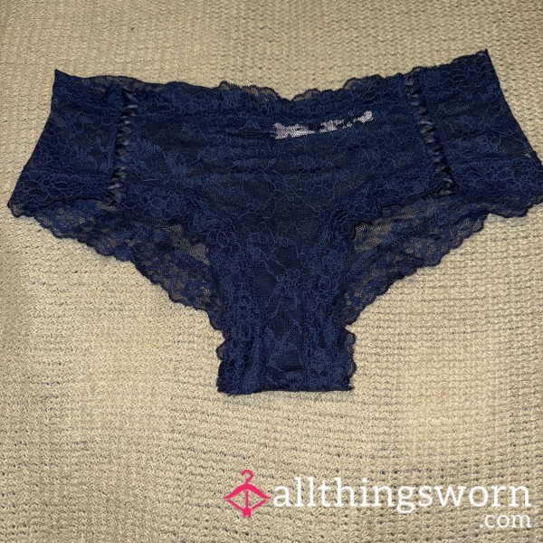 Navy Blue Lace Victoria’s Secret Panties