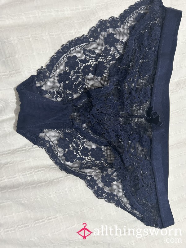 Navy Blue Pants, Worn After Play