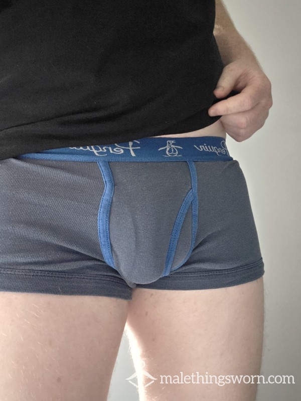 Navy Blue Penguin Boxers