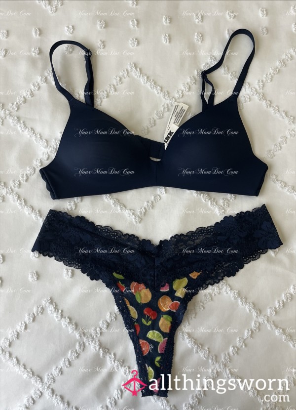 👙 Navy Blue Pink! Set