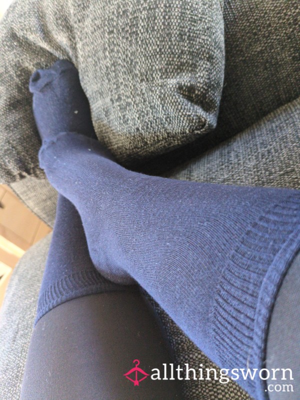 Navy Blue Socks