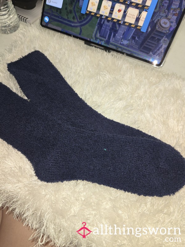 Navy Blue Socks