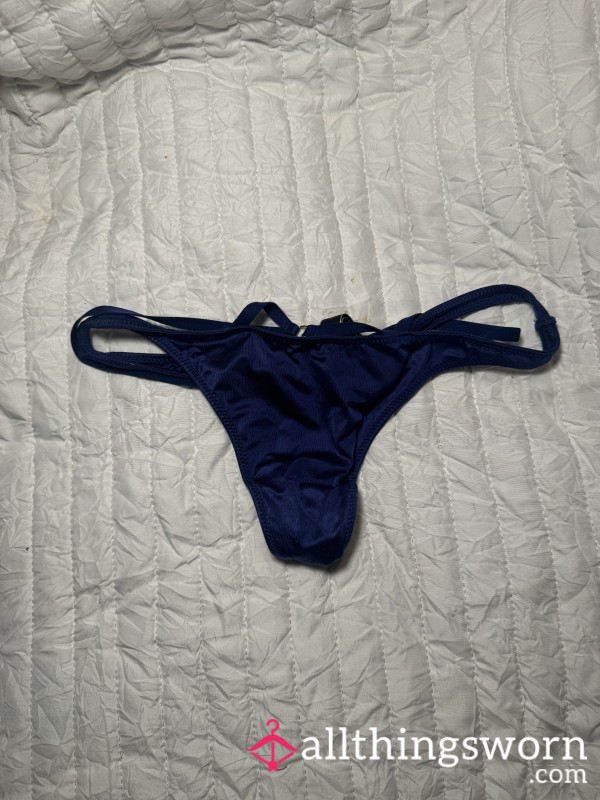 Navy Blue Victoria’s Secret Thong