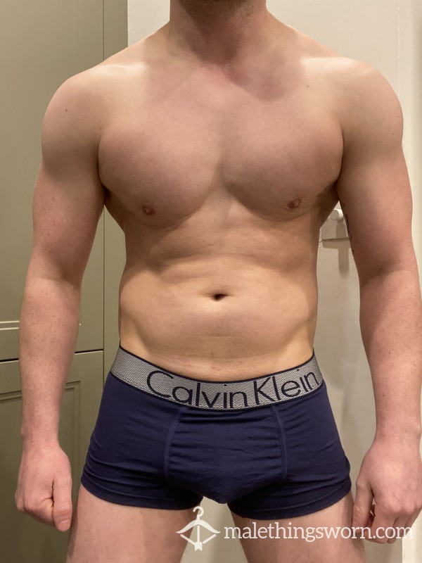 Navy Calvin Klein Boxers