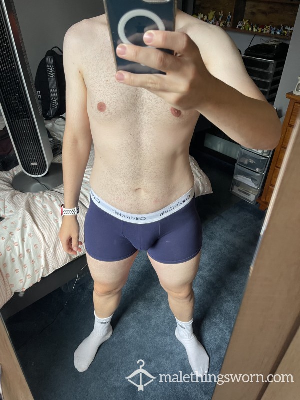 Navy Calvin Klein Boxers