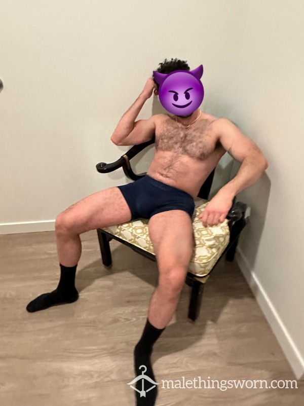 Navy CK Boxer Briefs