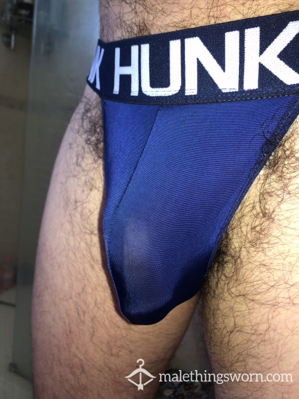 Navy HUNK Thong