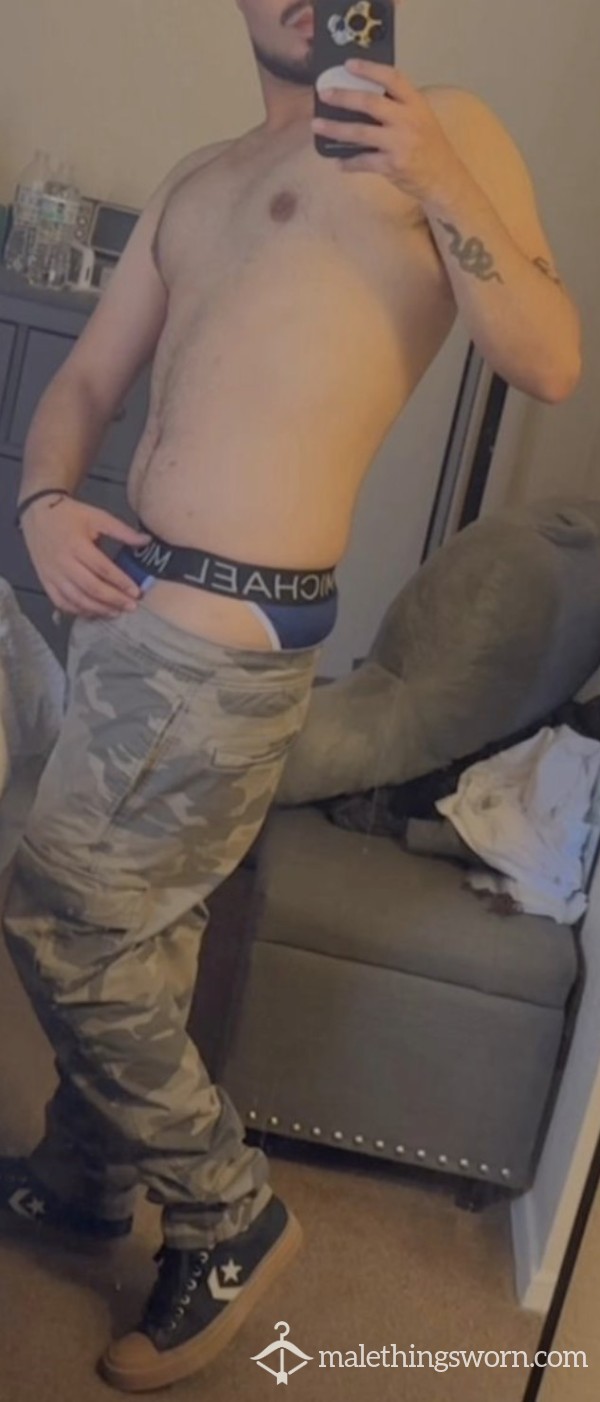 Navy Michael Bikinis