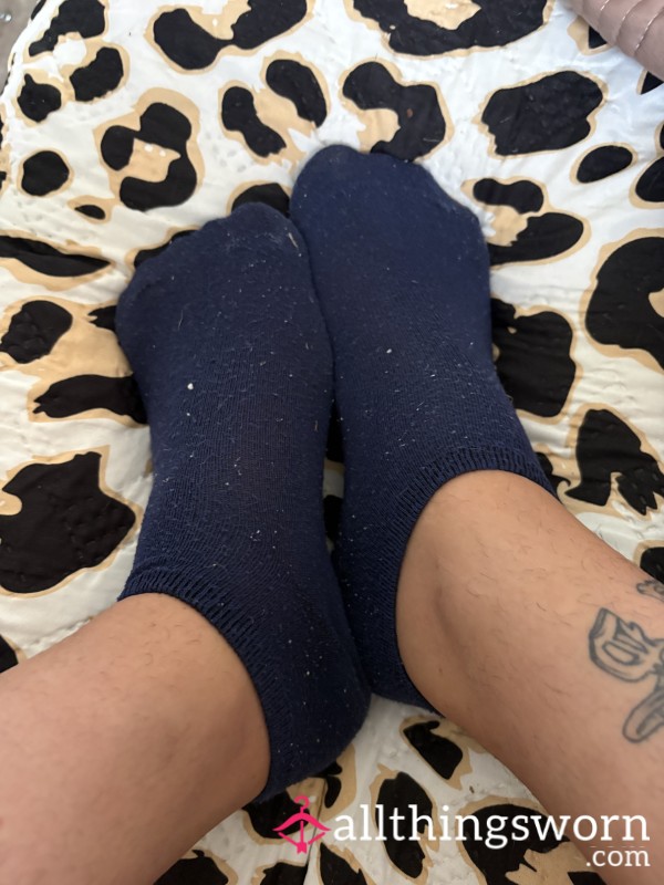 Navy Socks