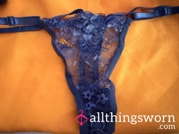 Navy Thong