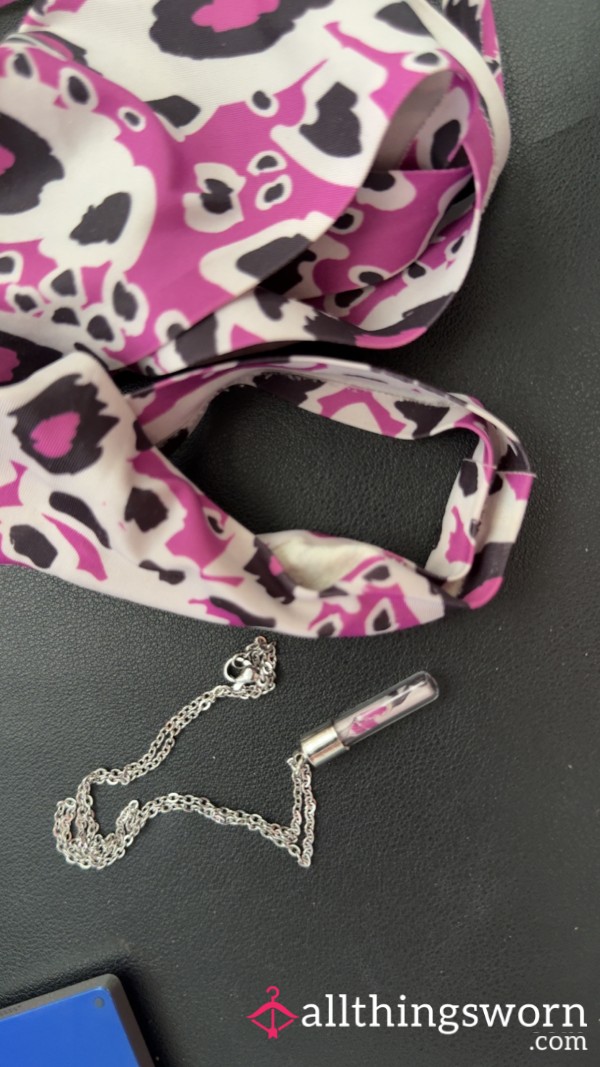 Necklace W/ My Worn Panties Inside