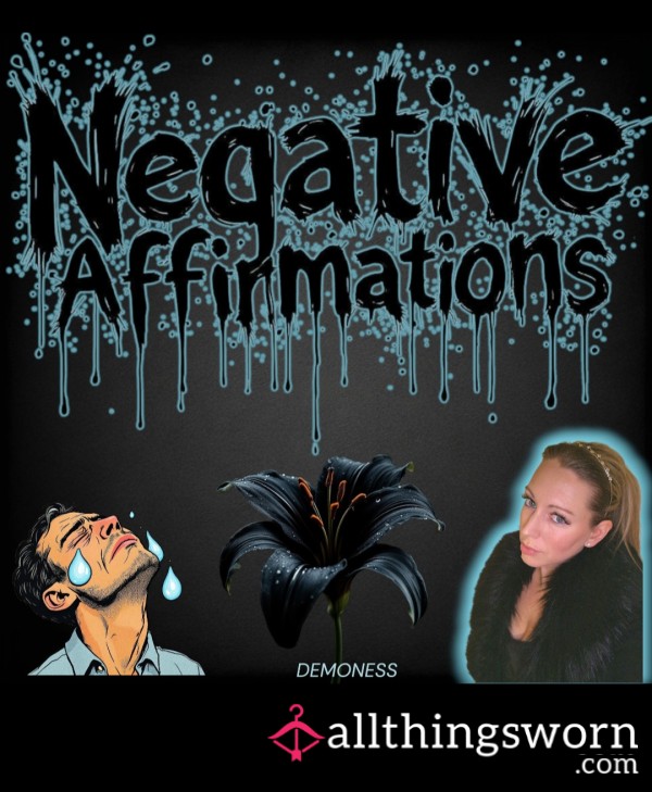 Negative Affirmations