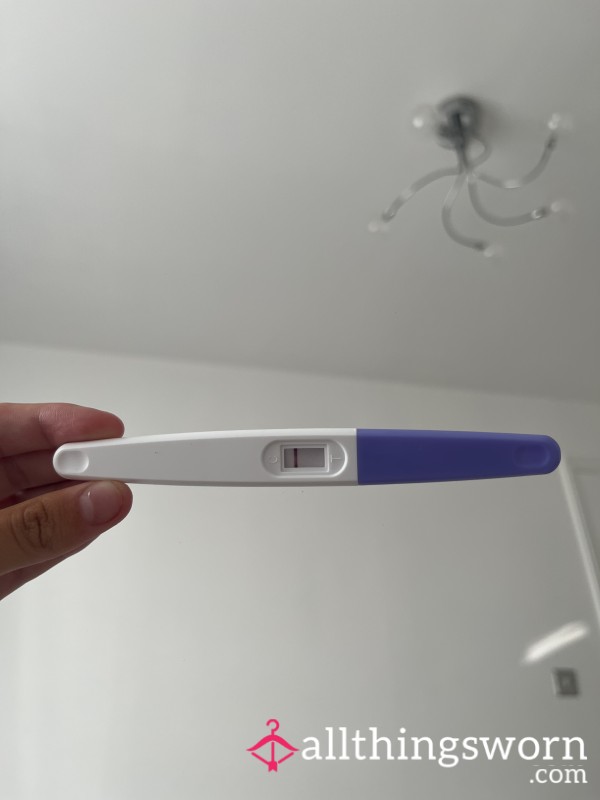 Negative Pregnancy Test - Freshly Used By Me💖
