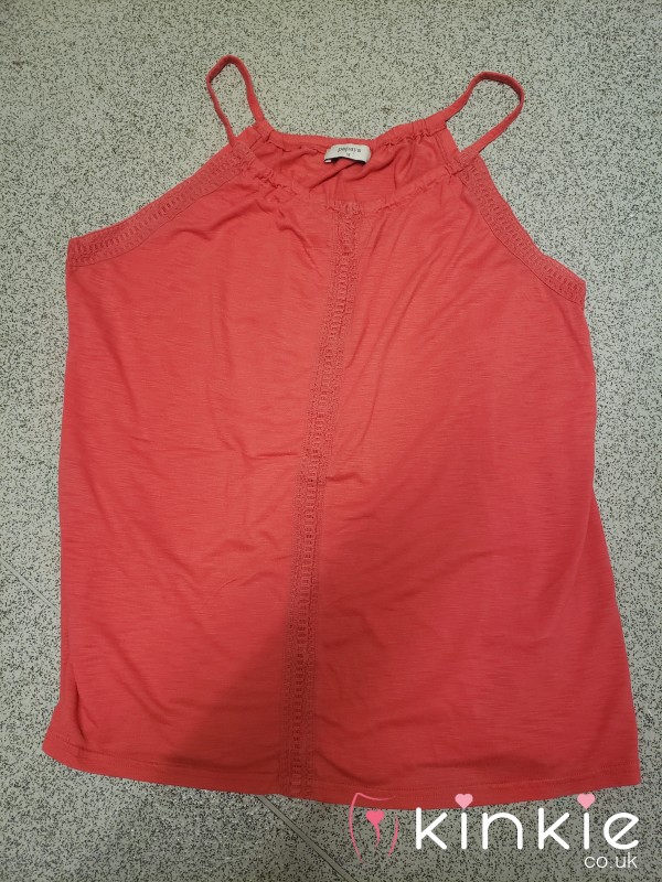 Neighbours Size 16 Vest Pink