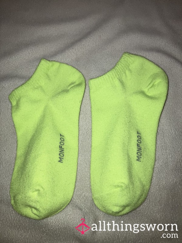 Neon Green Socks