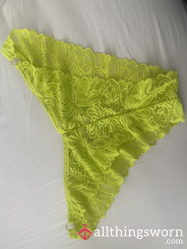 Neon Lace Panties