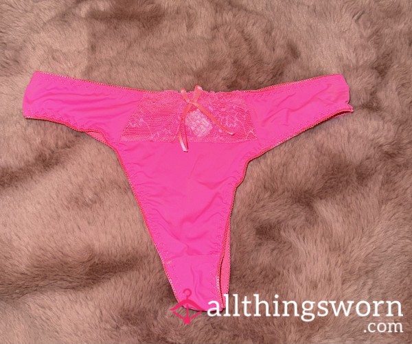Neon Pink Panties 🩷