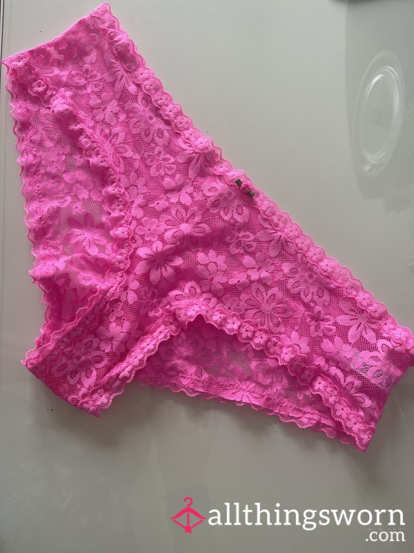 Neon Pink Panties