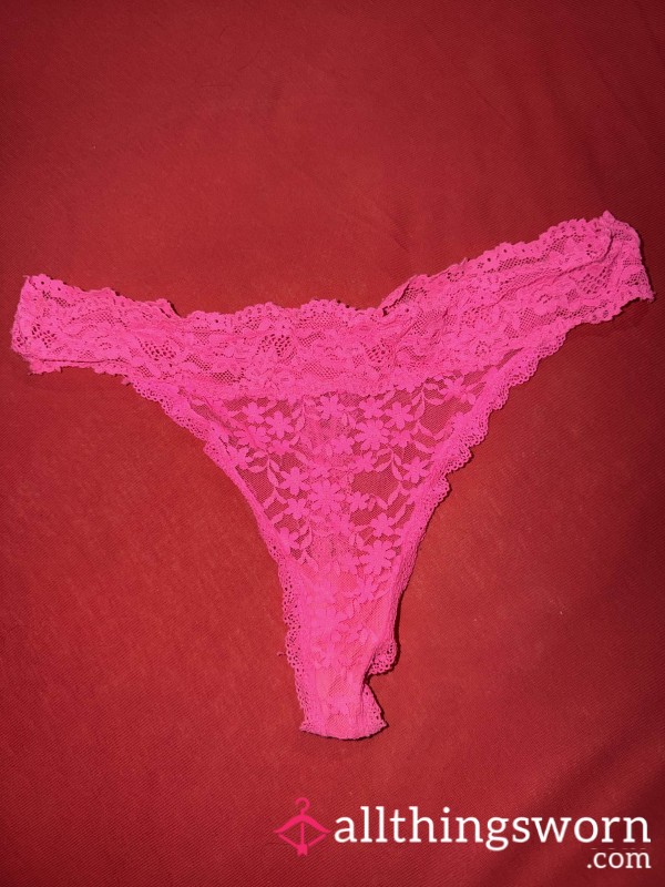 💗 Neon Pink Thong 💗