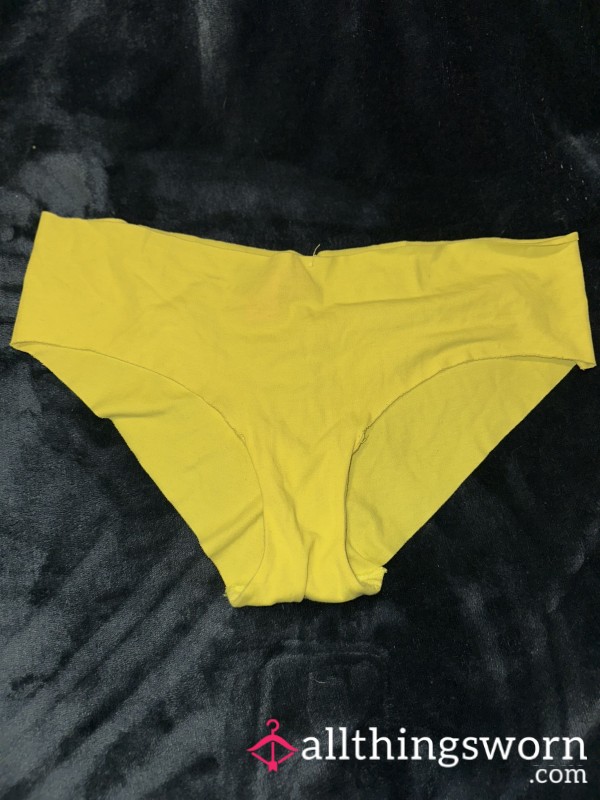 Neon Yellow No Lines Full Back Panties