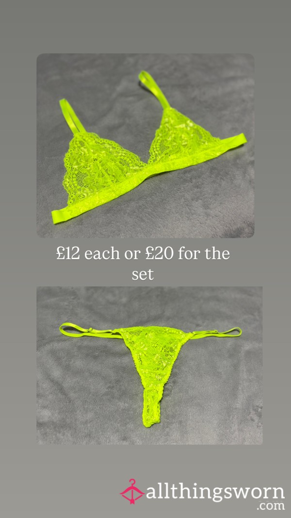 Neon Yellow Set SALE