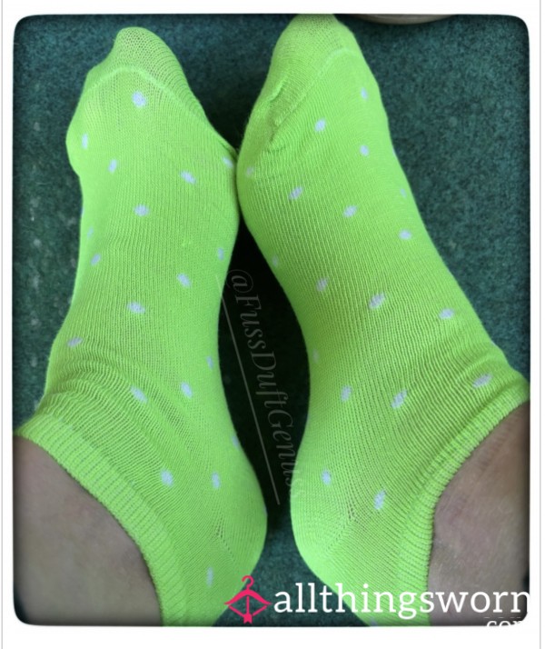 Neonsocken Mit Punkte