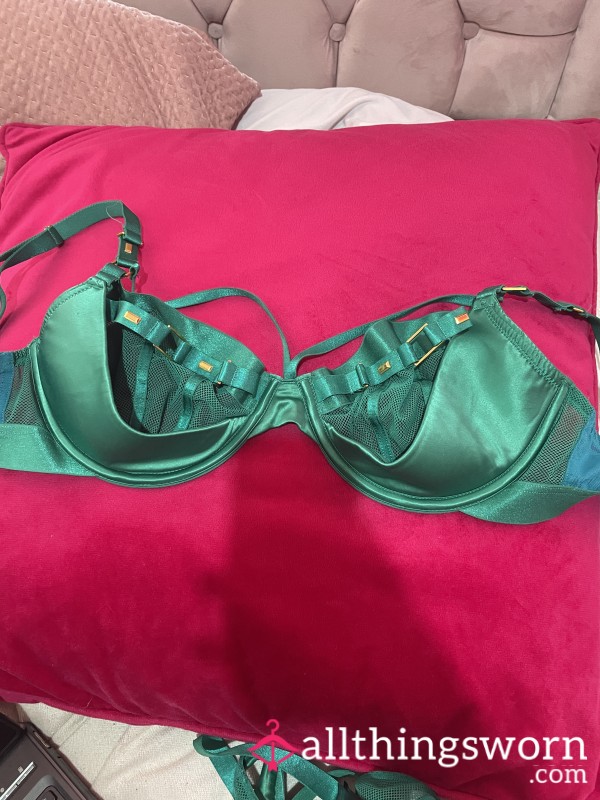 Net And Silk Bras