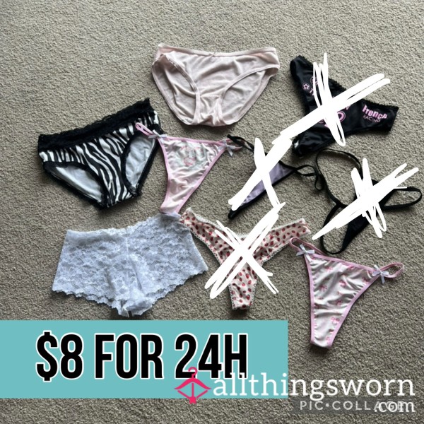 NEVER SEEN BEFORE SALE ON PANTIES