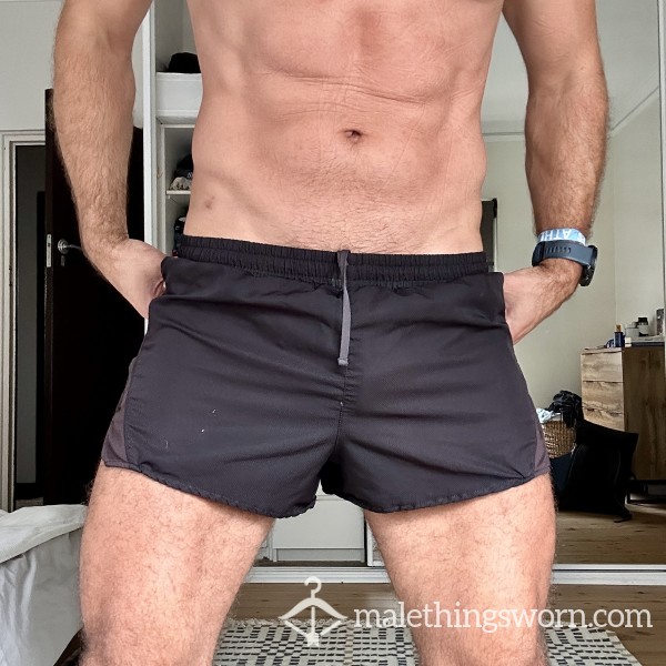 **SOLD**Never Washed Running Shorts, Smell Great!