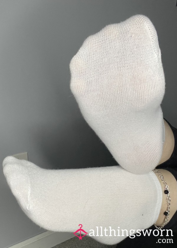 Never Worn White Ankle Socks