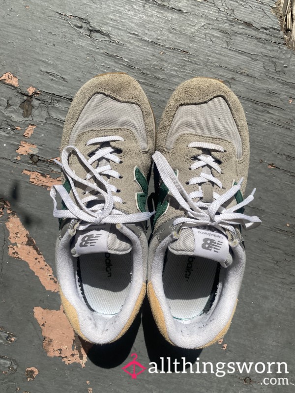 New Balance 574 Sneakers – Women’s Size 8 – Heavily Worn Adventure Shoes