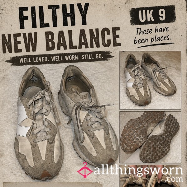 NEW BALANCE BEIGE COLOURWAY TRAINERS UK 9 EU 43