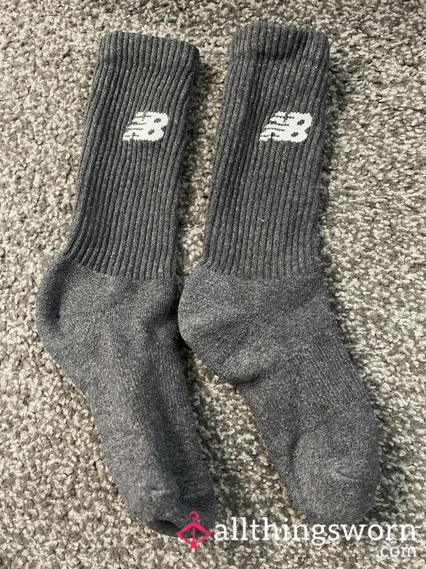 New Balance Grey Socks