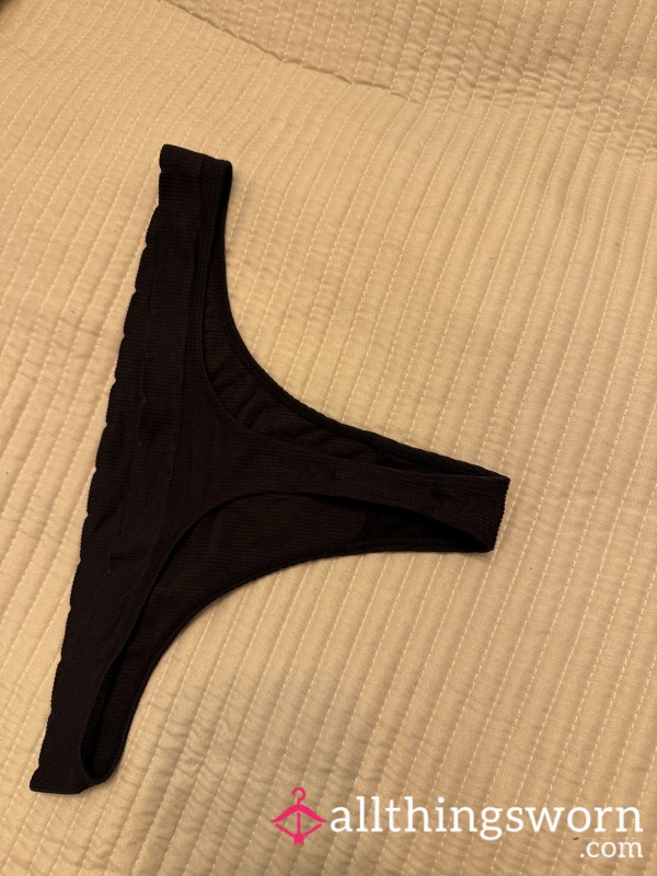 Black Thong
