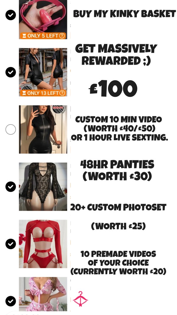 NEW Buy My Kink Basket- Get A Bargain Bundle Of Kinky Goodness!