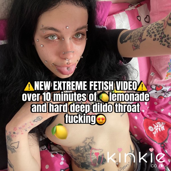 NEW EXTREME FETISH VIDEO AVAILABLE!