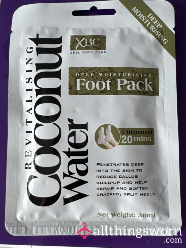 New Foot Pack To Nourish My Feet 👣