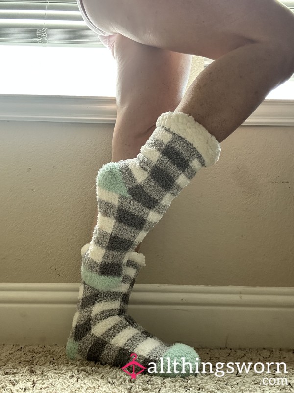 New Fuzzy Sleep Socks
