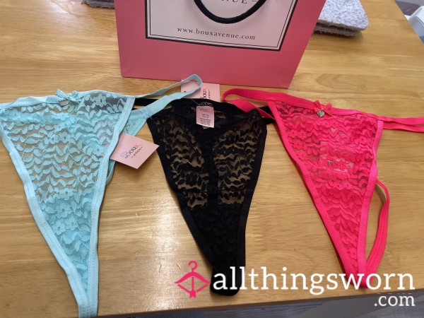 New In Gina G Strings Boux Avenue Size 12