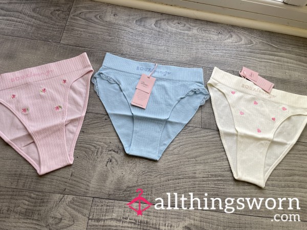 🧸New In Stock Boux Avenue Full Back Briefs Size M 🌸
