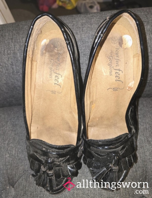 New Look Flats Pumps 🖤 Need A Good Shoe Cleaner To Make Them Shiny Again ☺️