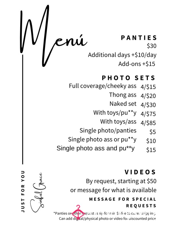 New Menu To Choose Feom