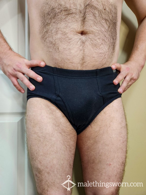 New Never Worn Black Briefs