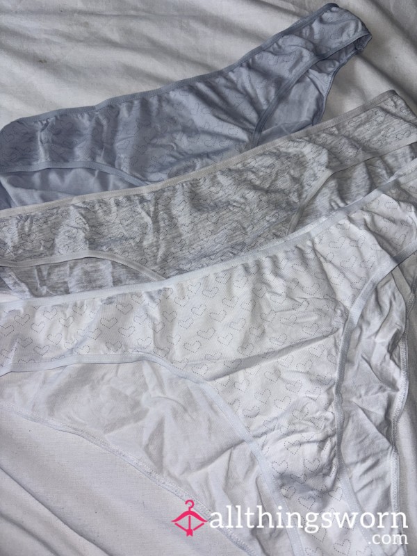 New Panties 🩵🩶🤍