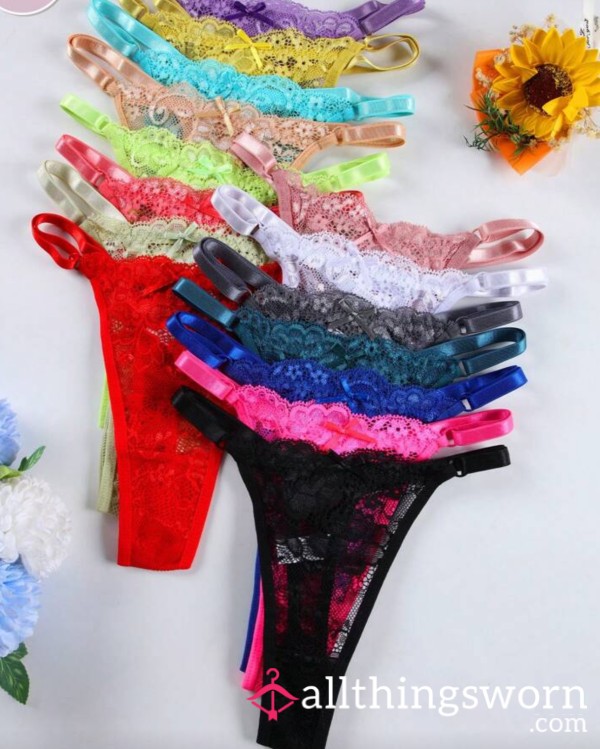 New Panties Arriving Soon—can’t Wait To Break Them In. If You Want A Pair Worn Exactly To Your Taste, Now’s The Time To Order.