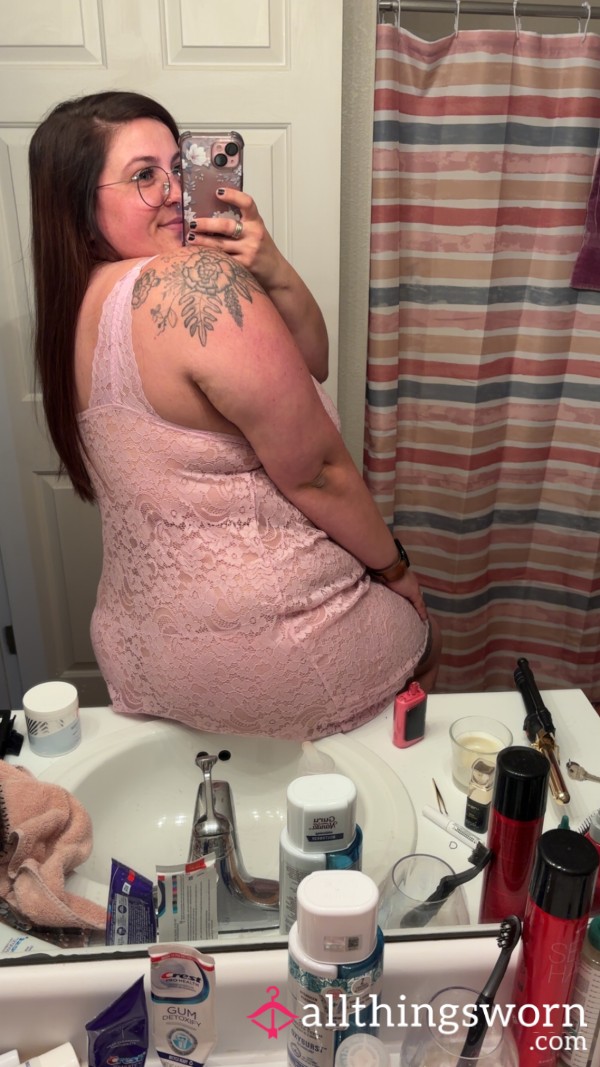 New Pink Lingerie Set