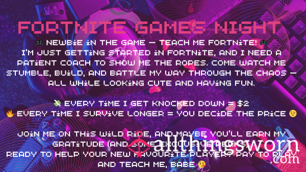 🎮New To Fortnite — Teach Me & Pay To Play!🎮