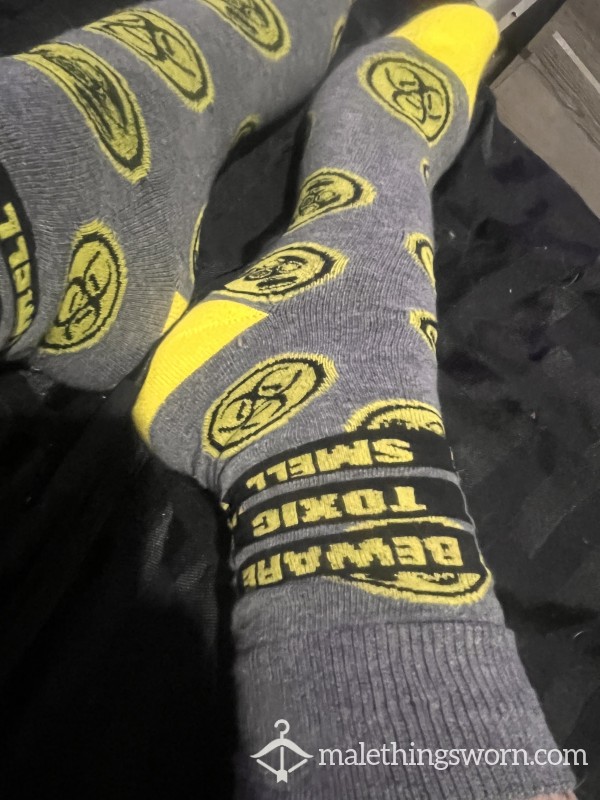 New Toxic Smell Socks Custom Orders